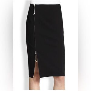 Ralph Lauren Black Label Scarlett zipper Pencil Skirt 4